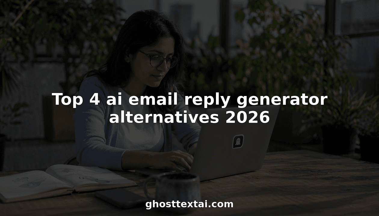 Top 4 ai email reply generator alternatives 2026